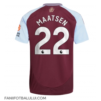 Aston Villa Ian Maatsen #22 Tricou Fotbal Replică 2024-25 Barbati Acasa